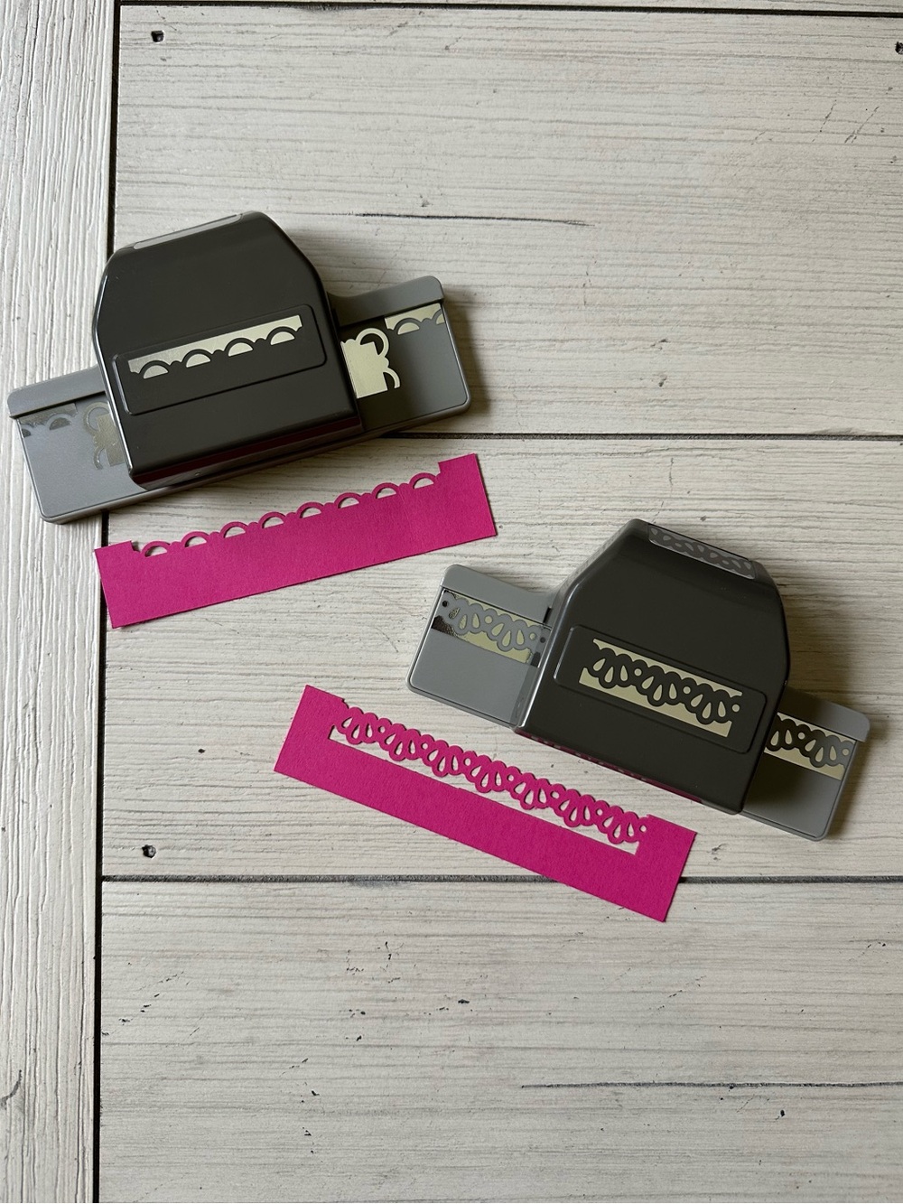 Stampin’ Up! Border Edge Paper Punches (x2)